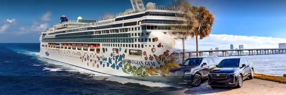 jax norwegian unique corporate limos cruise ship limo service